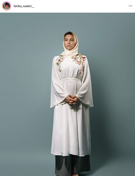 عکس چادری فریبا نادری