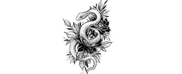 عکس تاتو روی دست خام