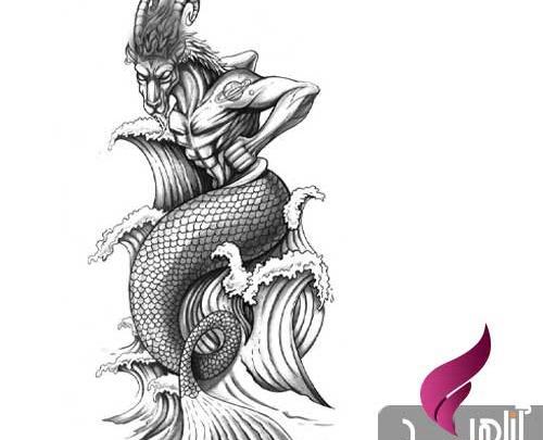 عکس تاتو روی دست خام