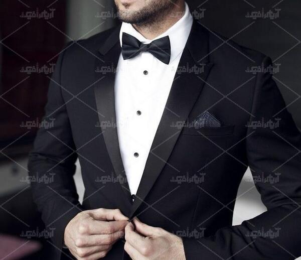 عکس پاپیون کت و شلوار