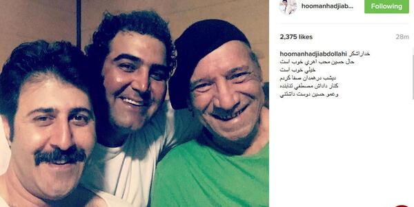 عکس پسر حسین محب اهری