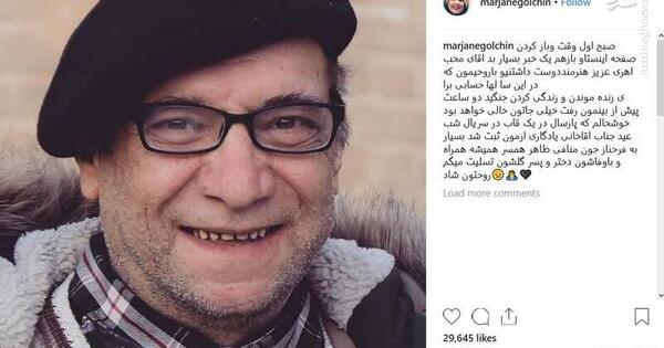 عکس پسر حسین محب اهری