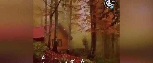 عکس استوری پاییز با صدای حجت اشرف زاده
