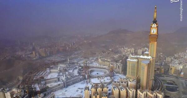 عکس هواپیما مکه