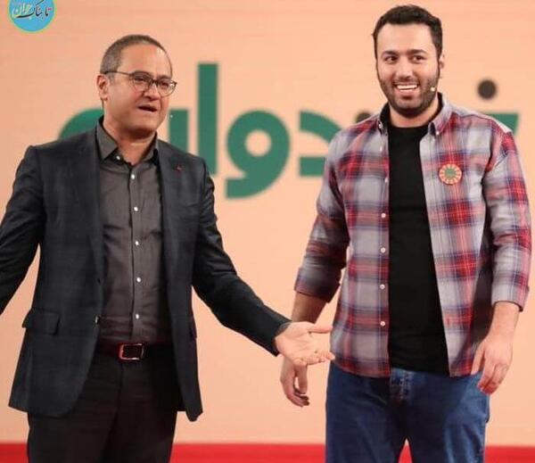 عکس علی صبوری با همسرش