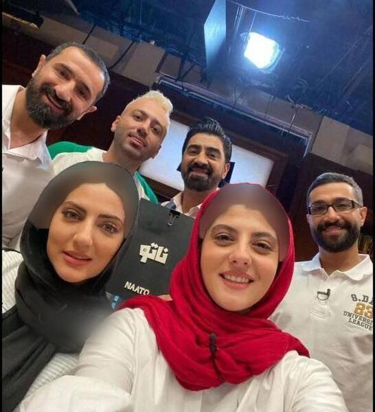 عکس علی صبوری با همسرش