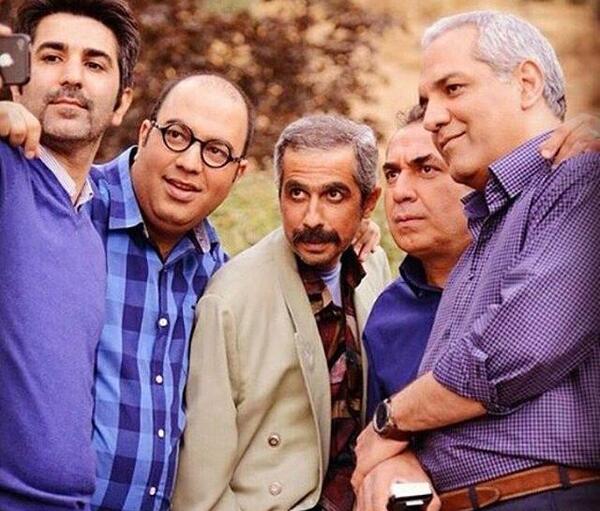 عکس علی اوجی در حاشیه