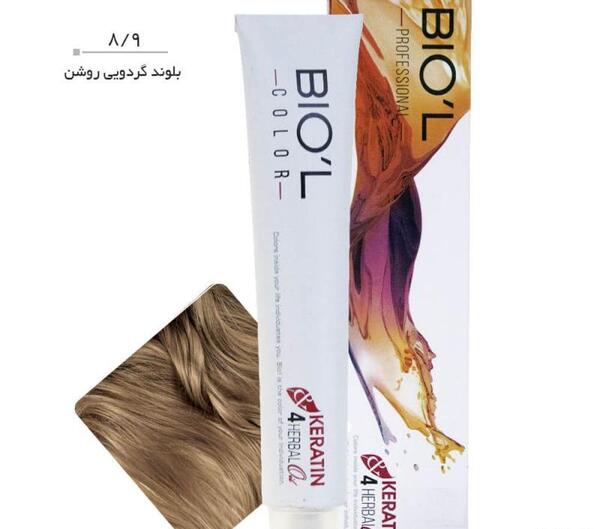 عکس رنگ مو گردویی روشن