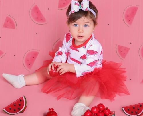 عکس لباس نوزادی طرح یلدا