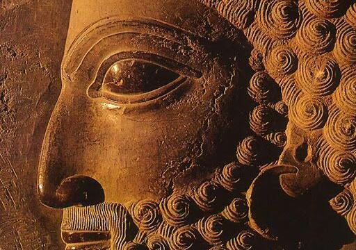 عکس از نمای تخت جمشید