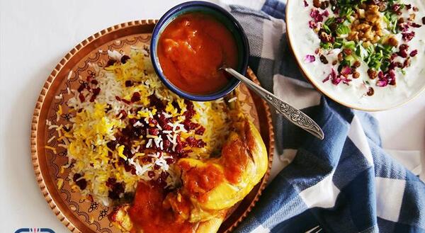 طرز تهیه زرشک پلو با مرغ با عکس