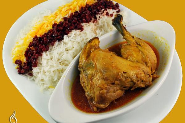 طرز تهیه زرشک پلو با مرغ با عکس