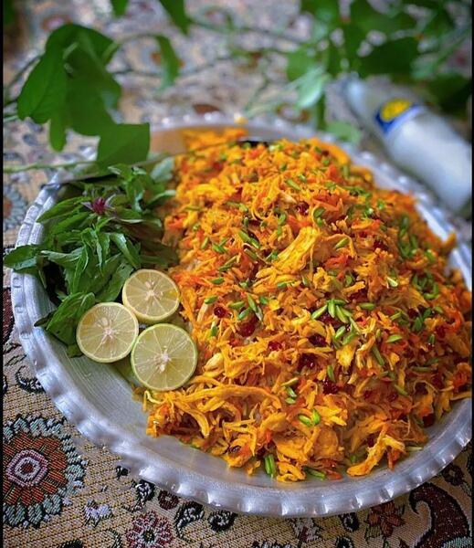 طرز تهیه زرشک پلو با مرغ با عکس
