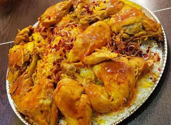 طرز تهیه زرشک پلو با مرغ با عکس