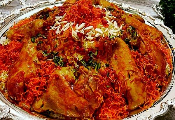 طرز تهیه زرشک پلو با مرغ با عکس