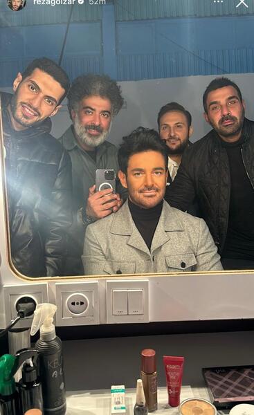 عکس محمدرضا گلزار بدون گریم