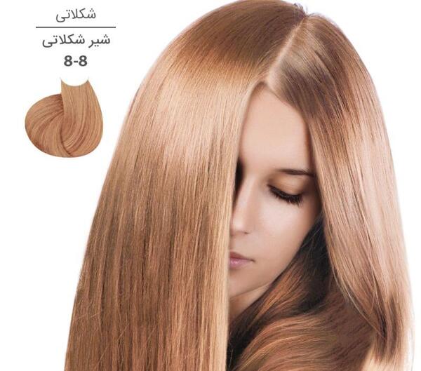 عکس رنگ شکلاتی روشن