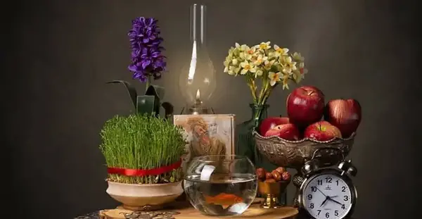عکس ایده سفره هفت سین کنفی