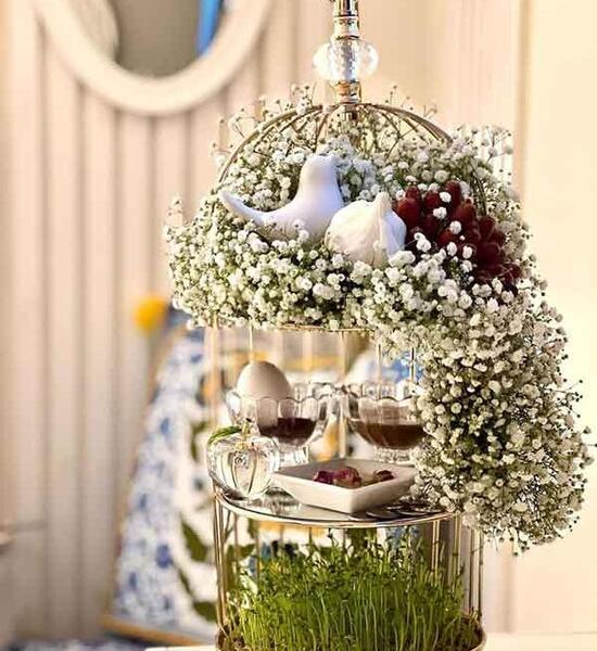 عکس ایده سفره هفت سین کنفی