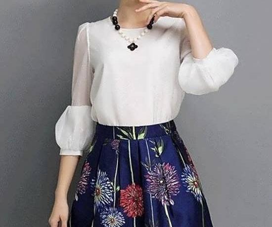 عکس بلوز و دامن کوتاه دخترانه