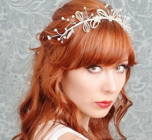 عکس تاج دخترانه برای عروسی