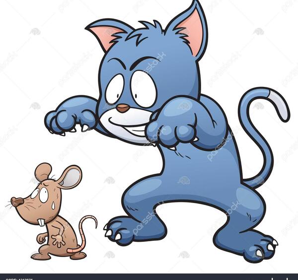 عکس فانتزی موش و گربه