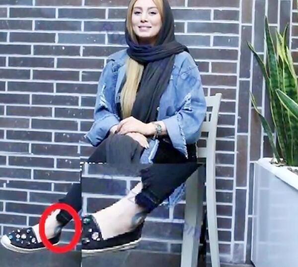 عکس تاتو سحر قریشی روی بدن تتلو