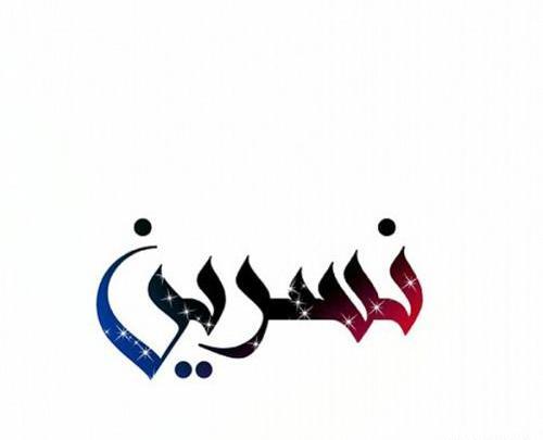 عکس نوشته زیبای نسرین