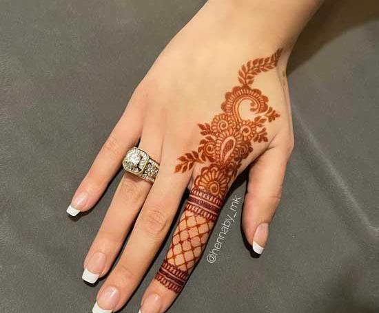 عکس حنای قرمز