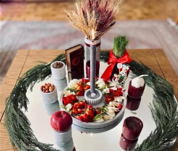عکس سفره هفت سین درختی