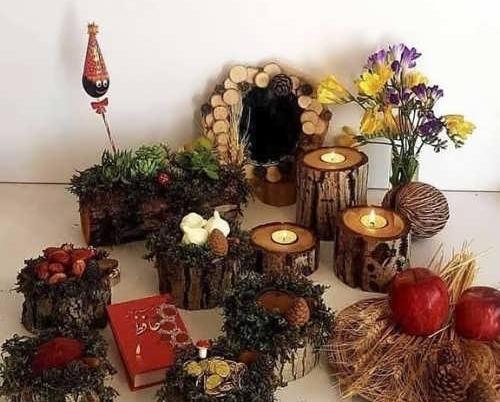 عکس سفره هفت سین درختی
