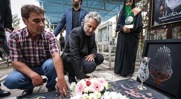عکسهای حسن جوهرچی در بیمارستان