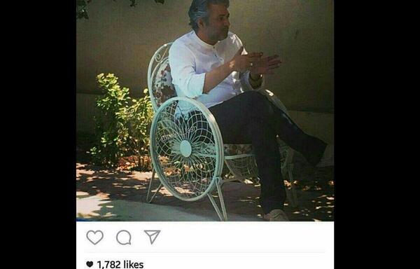 عکسهای حسن جوهرچی در بیمارستان