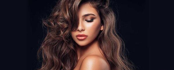 عکس رنگ موی تیره بدون دکلره