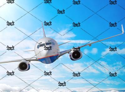 عکس از هواپیما در حال پرواز