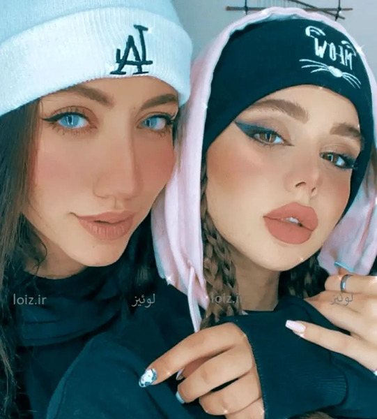عکس نیکا فلاحی با نامزدش