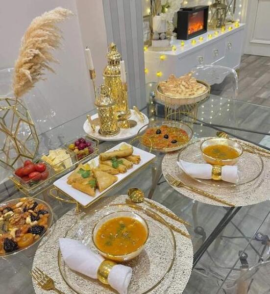 عکس سفره های افطاری جدید