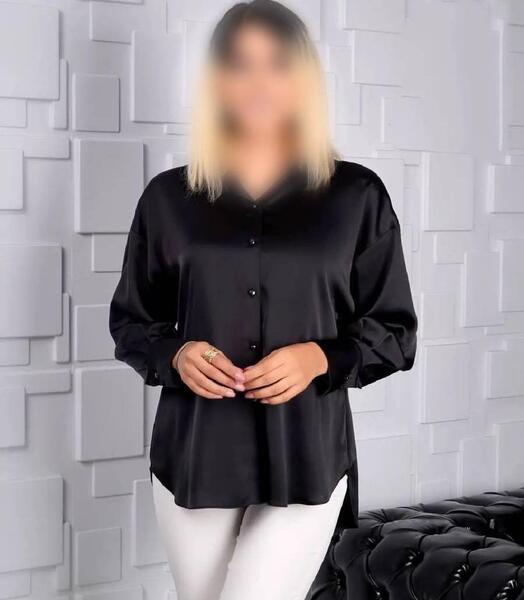 عکس مدل سارافون حریر مشکی