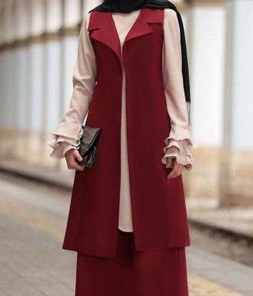 عکس مدل سارافون حریر مشکی