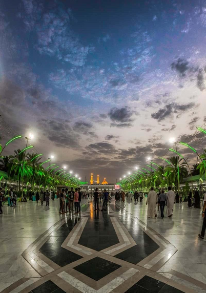 عکس تار از بین الحرمین