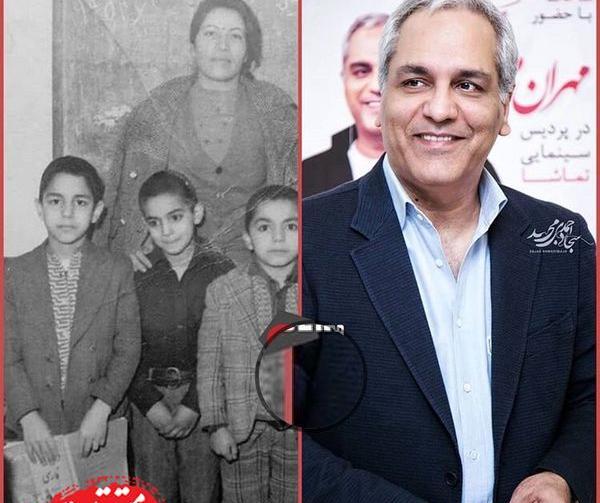 عکس بچگی مهران مدیری