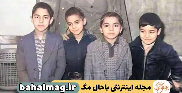 عکس بچگی مهران مدیری