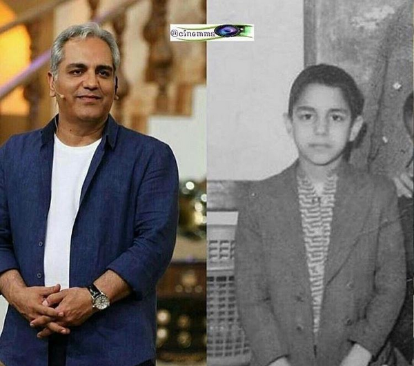 عکس بچگی مهران مدیری