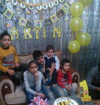 عکس آرسام جان تولدت مبارک