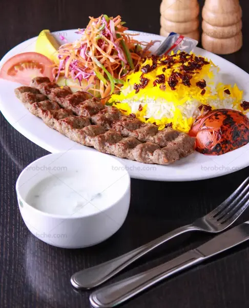 عکس چلو کباب مخصوص