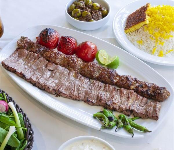 عکس چلو کباب مخصوص