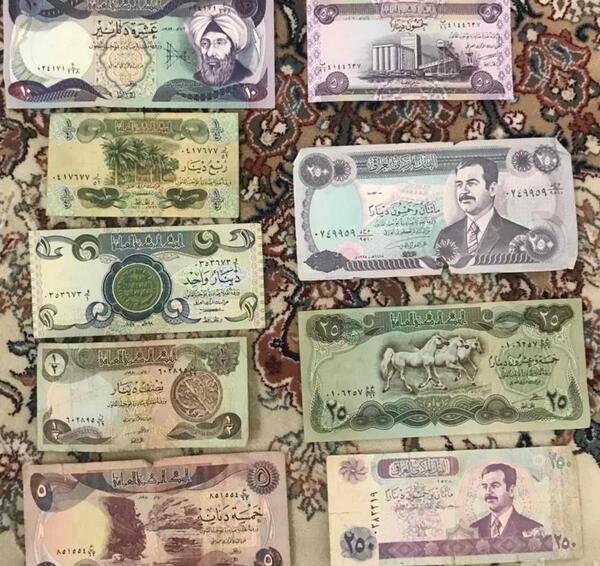 عکس دلار عراق