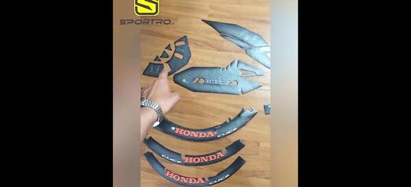 عکس برچسب هوندا