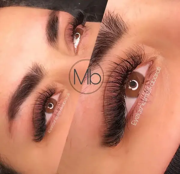 عکس کاشت مژه والیوم