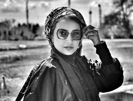 عکس شبنم قلی خانی با مقنعه